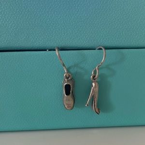 Vintage Shoe Earrings